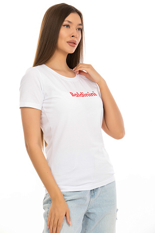 BALDININI A1DTS01B BIANCO Футболка женская BALDININI цвет Белый