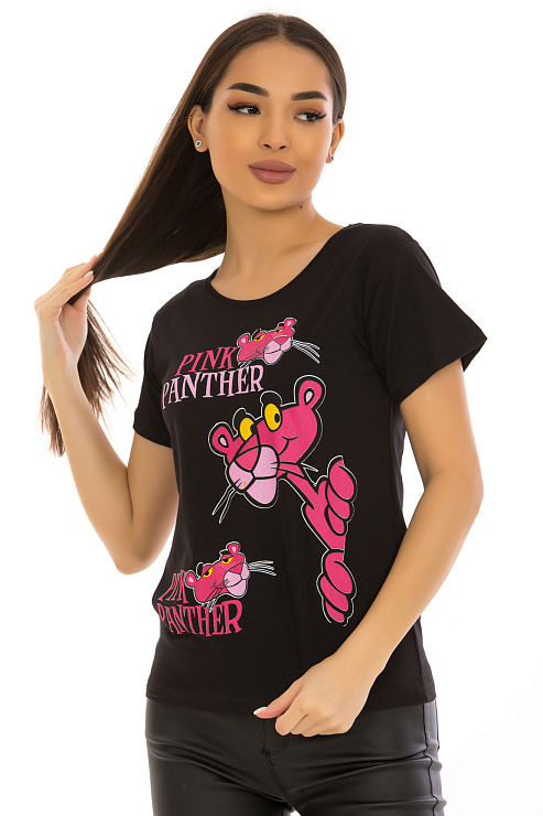 CHEERDUCK/THUC 1041 ЧЕРНЫЙ Футболка женская CHEERDUCK цвет Черный