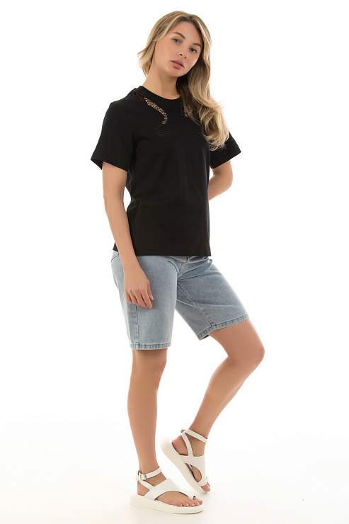 Футболка CHEERDUCK цвет Черный