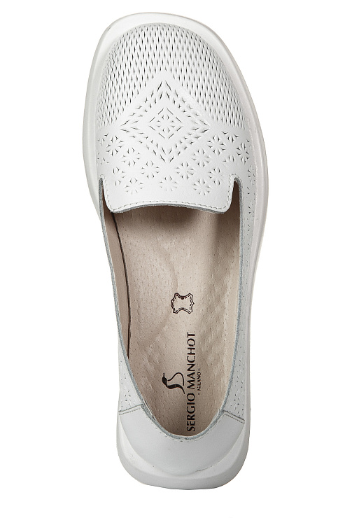 Слипоны SERGIO MANCHOT цвет Белый