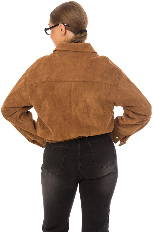 CHEERDUCK/2C22 5502 КОРИЧНЕВЫЙ Куртка д/с CHEERDUCK цвет Коричневый