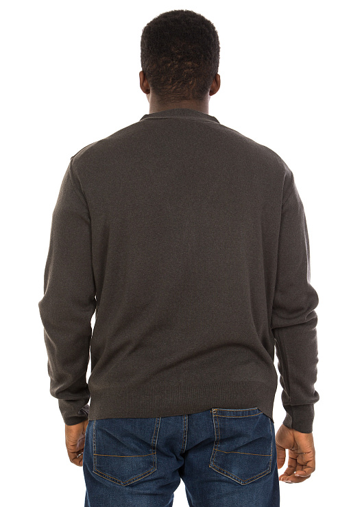 CHEERDUCK/BA 3762 СЕРЫЙ Кардиган мужской CHEERDUCK цвет Серый