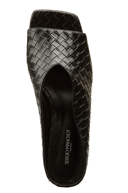 Сабо на каблуке SERGIO MANCHOT цвет Черный