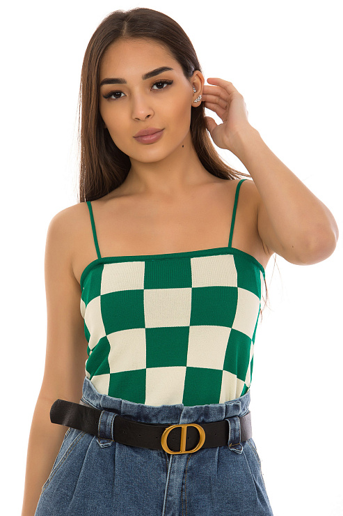 Топ CHEERDUCK цвет Зеленый