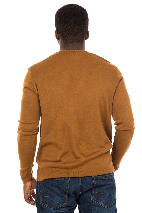 CHEERDUCK/BA 3763 КОРИЧНЕВЫЙ Джемпер мужской CHEERDUCK цвет Коричневый