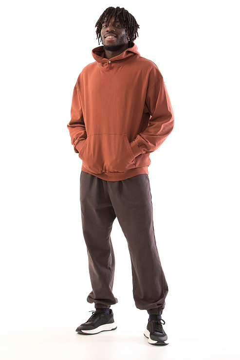 CHEERDUCK/4070 WY555B КРАСНЫЙ Худи мужское CHEERDUCK цвет Красный