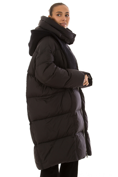 YIMOSIS 1721 ЧЕРНЫЙ Пуховик женский YIMOSIS цвет Черный
