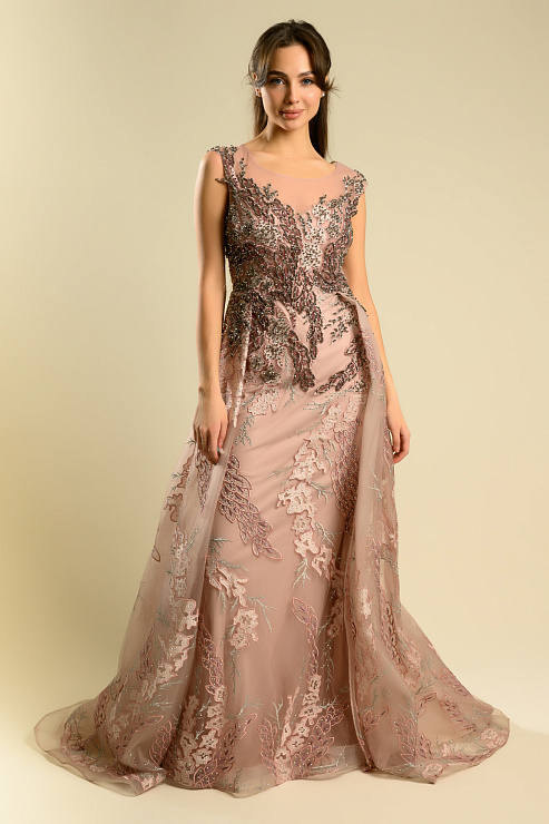 BELLABOA 1005 РОЗОВЫЙ Вечернее платье BELLABOA цвет Розовый