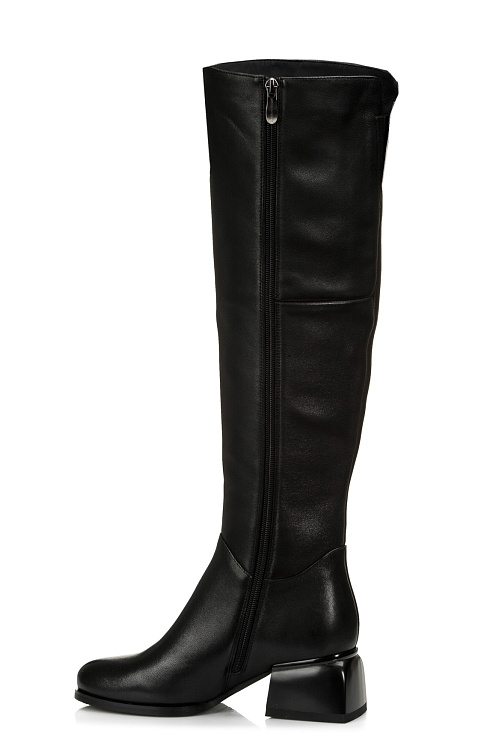 Ботфорты на каблуке SERGIO MANCHOT цвет Черный