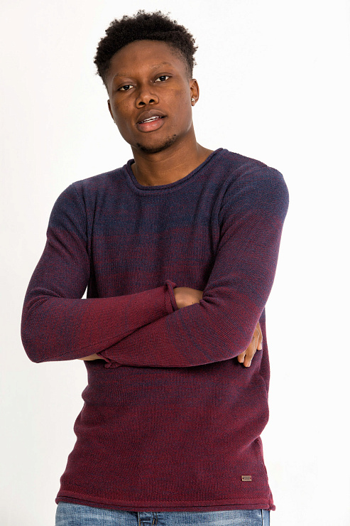 STRACCI 57109 БОРДО СИН. Джемпер STRACCI цвет Синий