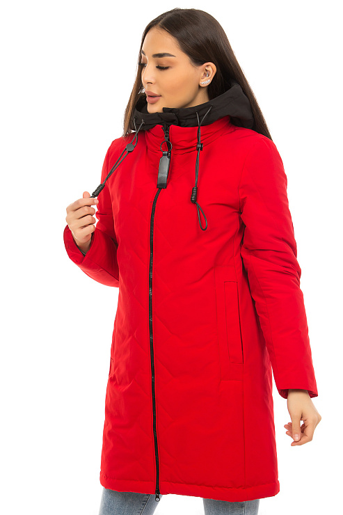 TOWMY 6690 КРАСН. Плащ женский TOWMY цвет Красный