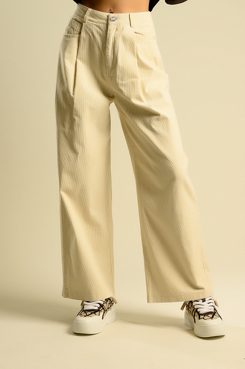 BELLABOA 122 BEIGE Брюки женские BELLABOA цвет Бежевый