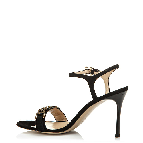 Босоножки на каблуке BALDININI цвет Черный