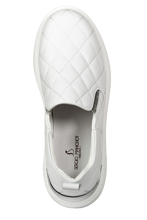 Слипоны SERGIO MANCHOT цвет Белый