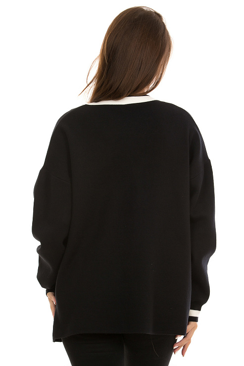 CHEERDUCK/11011 5532 ЧЕРНЫЙ Кардиган женский CHEERDUCK цвет Черный