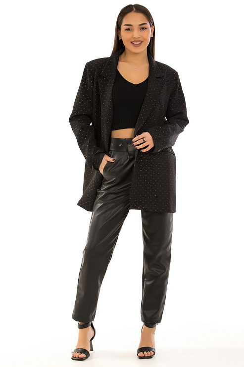 CHEERDUCK/MUD 0197 ЧЕРНЫЙ Пиджак женский CHEERDUCK цвет Черный