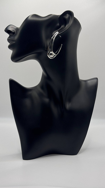 Серьги BELLABOA цвет Серебристый