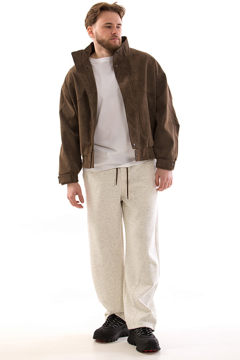 CHEERDUCK/4070 1181 КОРИЧНЕВЫЙ Куртка мужская д/с CHEERDUCK цвет Коричневый