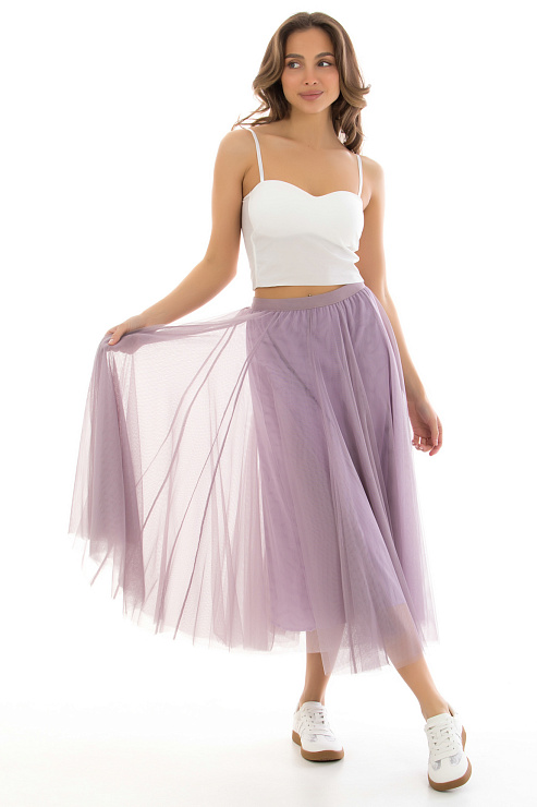 CHEERDUCK/2C19 2329-1 ФИОЛЕТОВЫЙ Юбка  CHEERDUCK цвет Фиолетовый