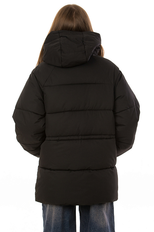 CHEERDUCK/2025 8561 ЧЕРНЫЙ Куртка женская CHEERDUCK цвет Черный