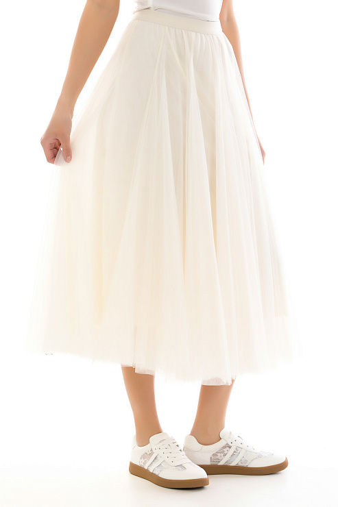 CHEERDUCK/2C19 2329-1 БЕЖЕВЫЙ Юбка CHEERDUCK цвет Бежевый