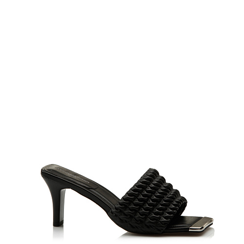 Сабо на каблуке SERGIO MANCHOT цвет Черный