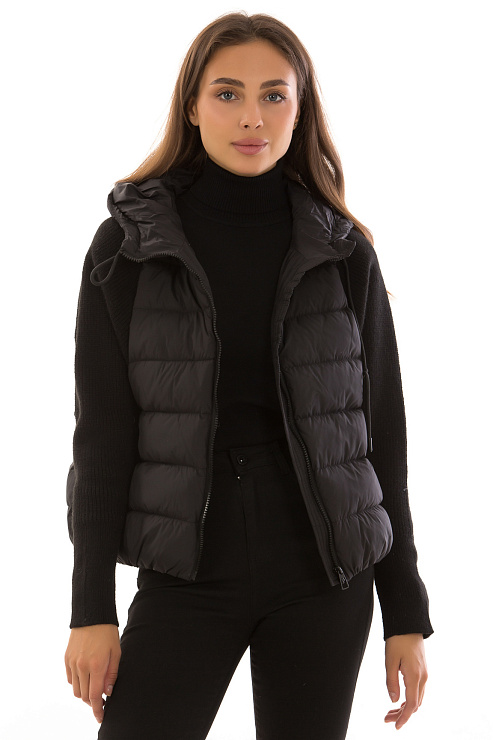 CHEERDUCK/2C22 8232 ЧЕРНЫЙ Куртка женская CHEERDUCK цвет Черный