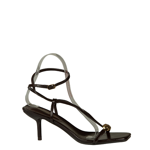 Босоножки на каблуке SERGIO MANCHOT цвет Коричневый