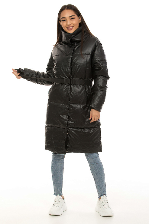 CHEER&DUCK/2030 908 ЧЕРН. Пуховик женский CHEERDUCK цвет Черный