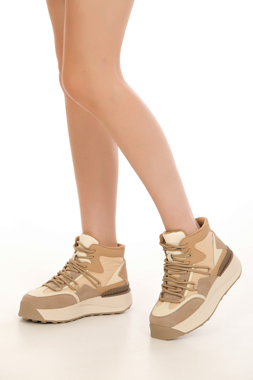 Кроссовки SERGIO MANCHOT цвет Бежевый