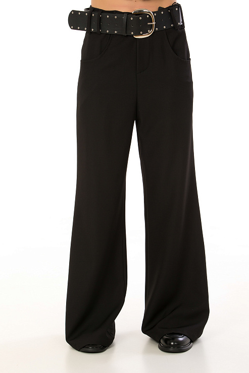 CHEERDUCK/NEW 0918 ЧЕРНЫЙ Брюки женские классические CHEERDUCK цвет Черный