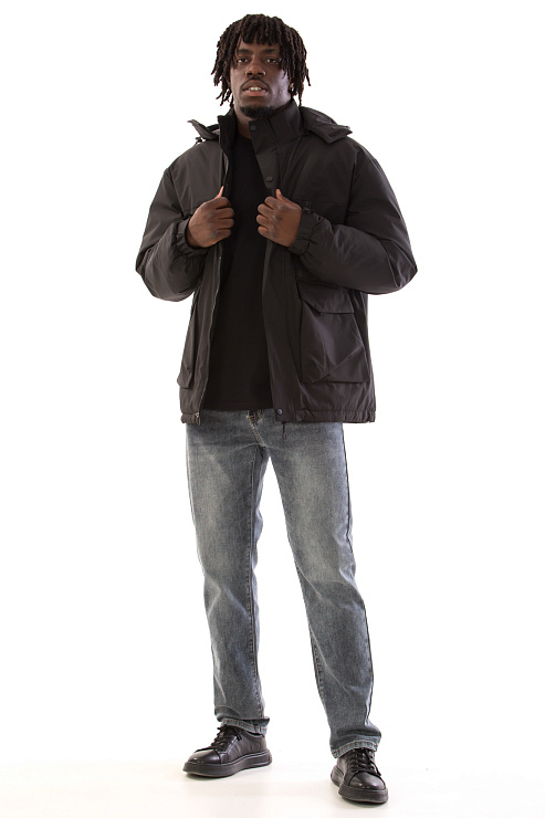 CHEERDUCK/5057 818-3 ЧЕРНЫЙ Куртка мужская CHEERDUCK цвет Черный