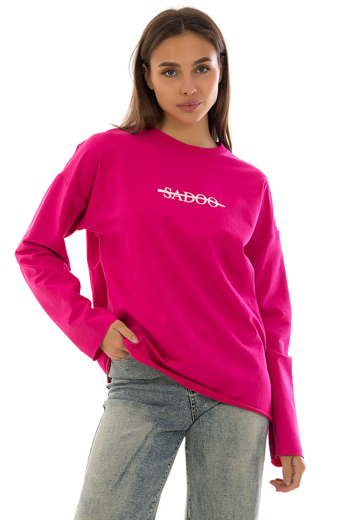 CHEERDUCK/FA 9906 РОЗОВЫЙ Свитшот женский CHEERDUCK цвет Розовый