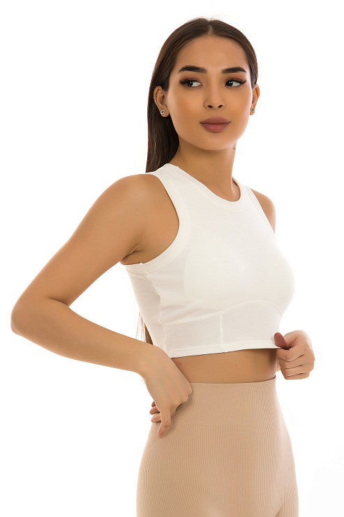 Fashion 223 БЕЖЕВЫЙ Леггинсы женские FASHION цвет Бежевый