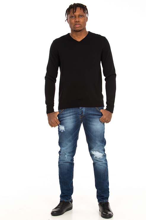 BALDININI MU02 NERO Джемпер мужской BALDININI цвет Черный