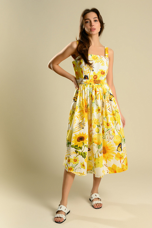 BELLABOA 111-172 ЖЕЛТЫЙ Сарафан женский BELLABOA цвет Желтый