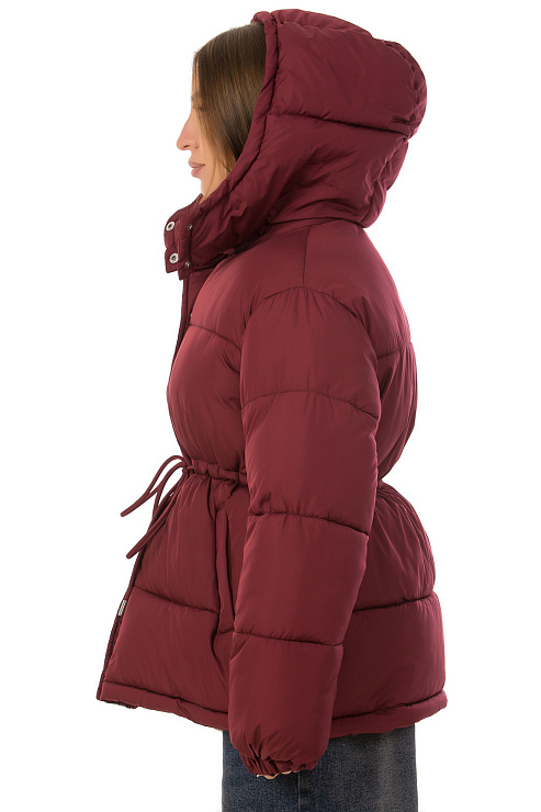 CHEERDUCK/2025 6822 БОРДОВЫЙ Куртка женская CHEERDUCK цвет Бордовый