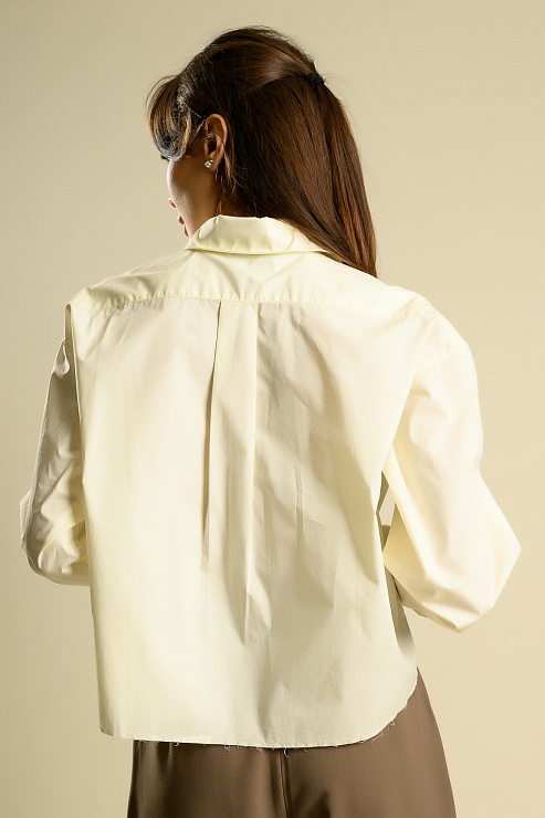 BELLABOA 111-84 БЕЖЕВЫЙ Рубашка женская BELLABOA цвет Бежевый