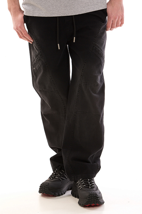 CHEERDUCK/4070 40328 ЧЕРНЫЙ Джинсы мужские CHEERDUCK цвет Черный