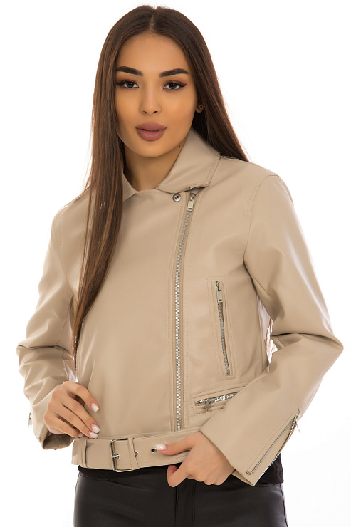 CHEERDUCK/2030 2264 БЕЖЕВЫЙ Куртка женская CHEERDUCK цвет Бежевый