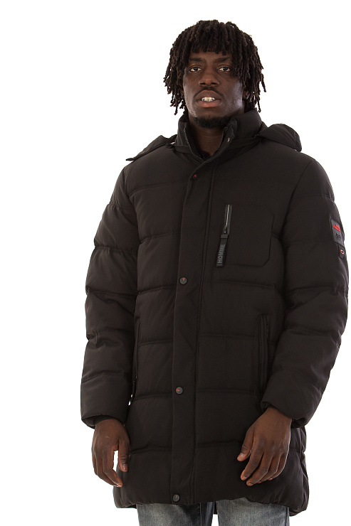 CHEERDUCK/5057 9902 ЧЕРНЫЙ Пуховик мужской CHEERDUCK цвет Черный