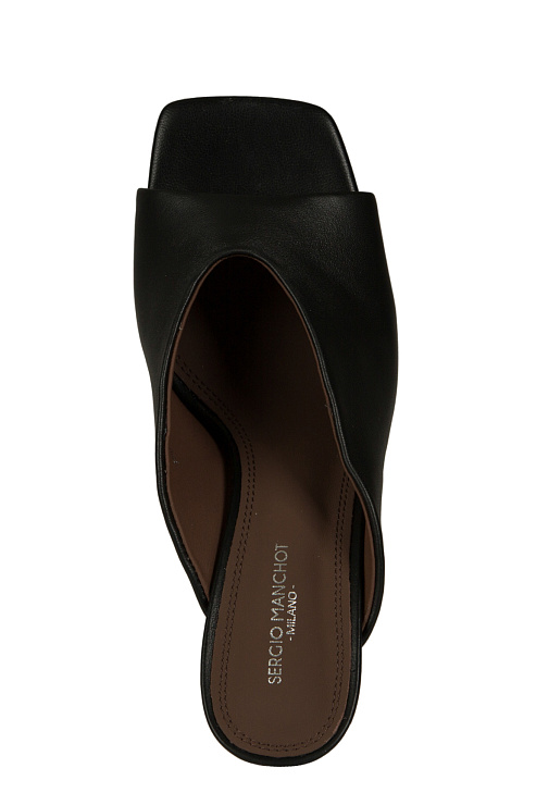 Сабо на каблуке SERGIO MANCHOT цвет Черный