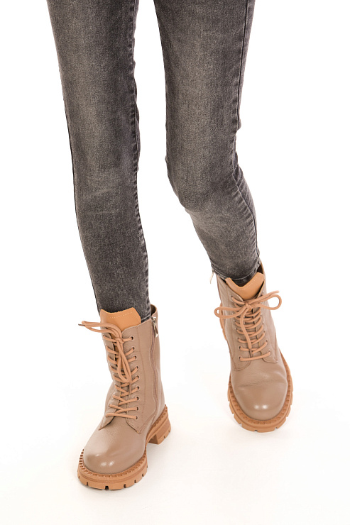 Ботинки ТОФА цвет Бежевый