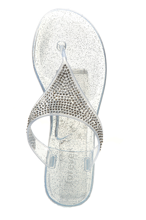 Вьетнамки FOREVER цвет Серебристый