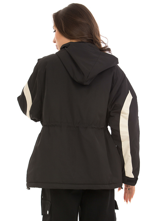 CHEERDUCK/5G143 6236 ЧЕРНЫЙ Ветровка женская CHEERDUCK цвет Черный