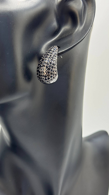 Серьги BELLABOA цвет Черный