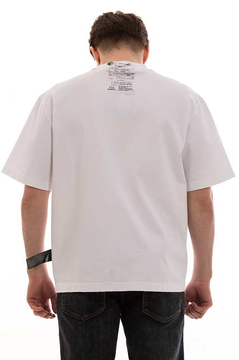 CHEERDUCK/4070 1305 БЕЛЫЙ Футболка мужская CHEERDUCK цвет Белый