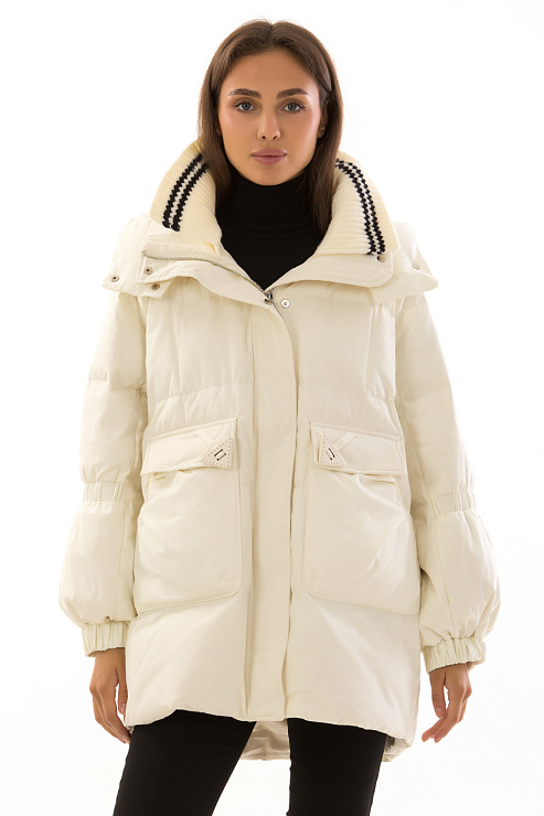 CHEERDUCK/2030 93599 БЕЛЫЙ Куртка женская CHEERDUCK цвет Белый
