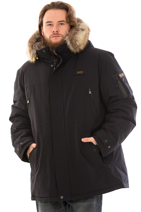 SHarK Force 7251108 ЧЕРНЫЙ Пуховик мужской SHARK FORCE цвет Черный