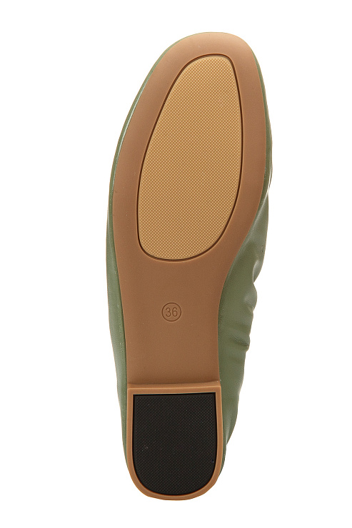 Балетки SERGIO MANCHOT цвет Зеленый